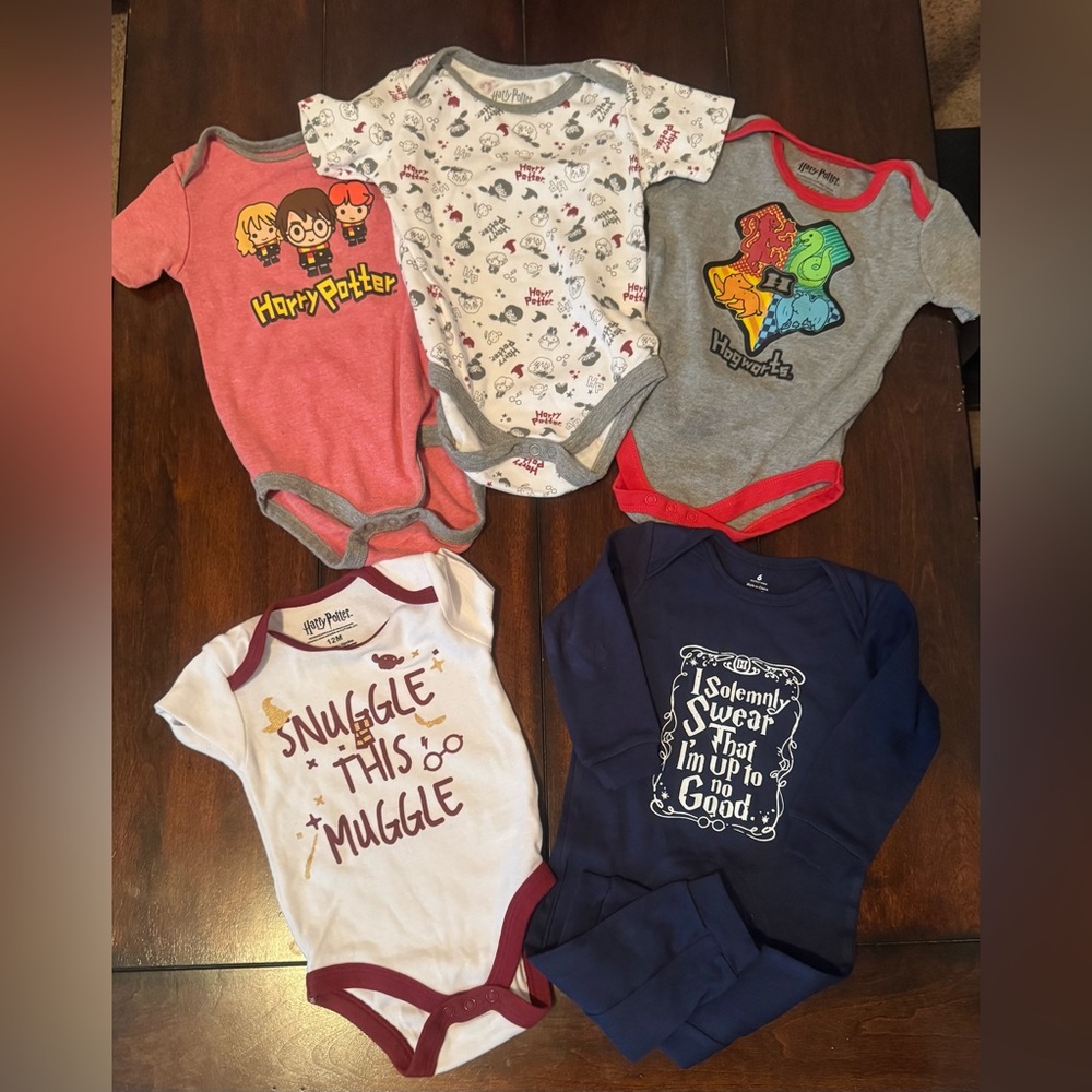 Harry Potter Themed Kids One Piece Set